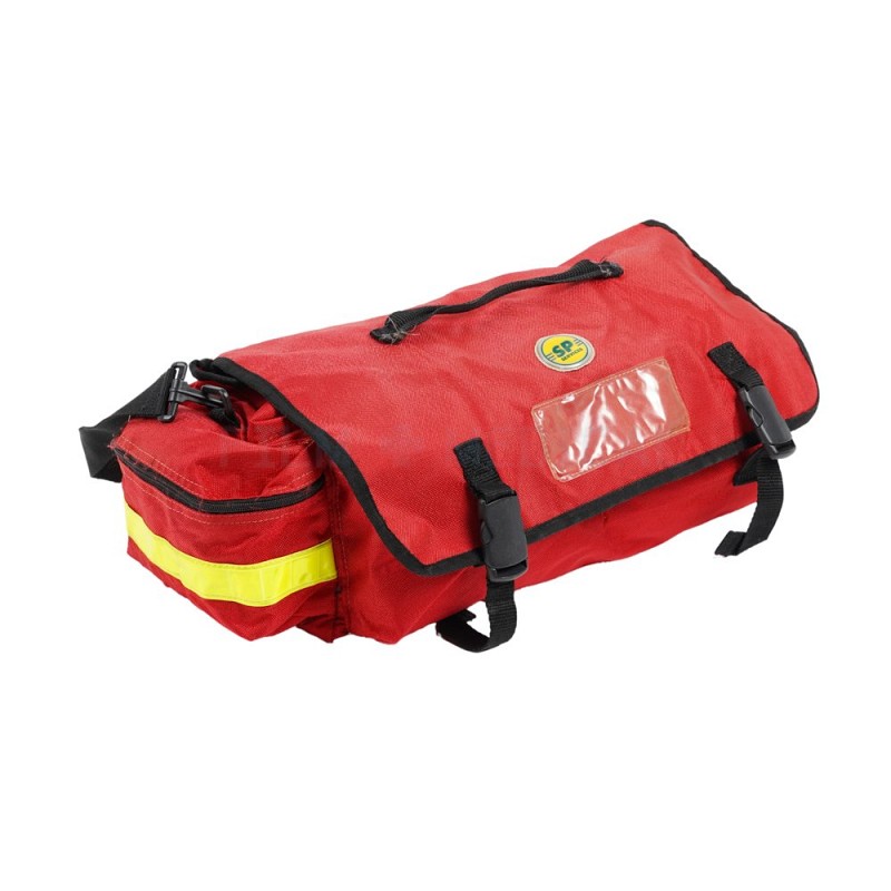 Paramedic Bag Red Nylon (EMT)